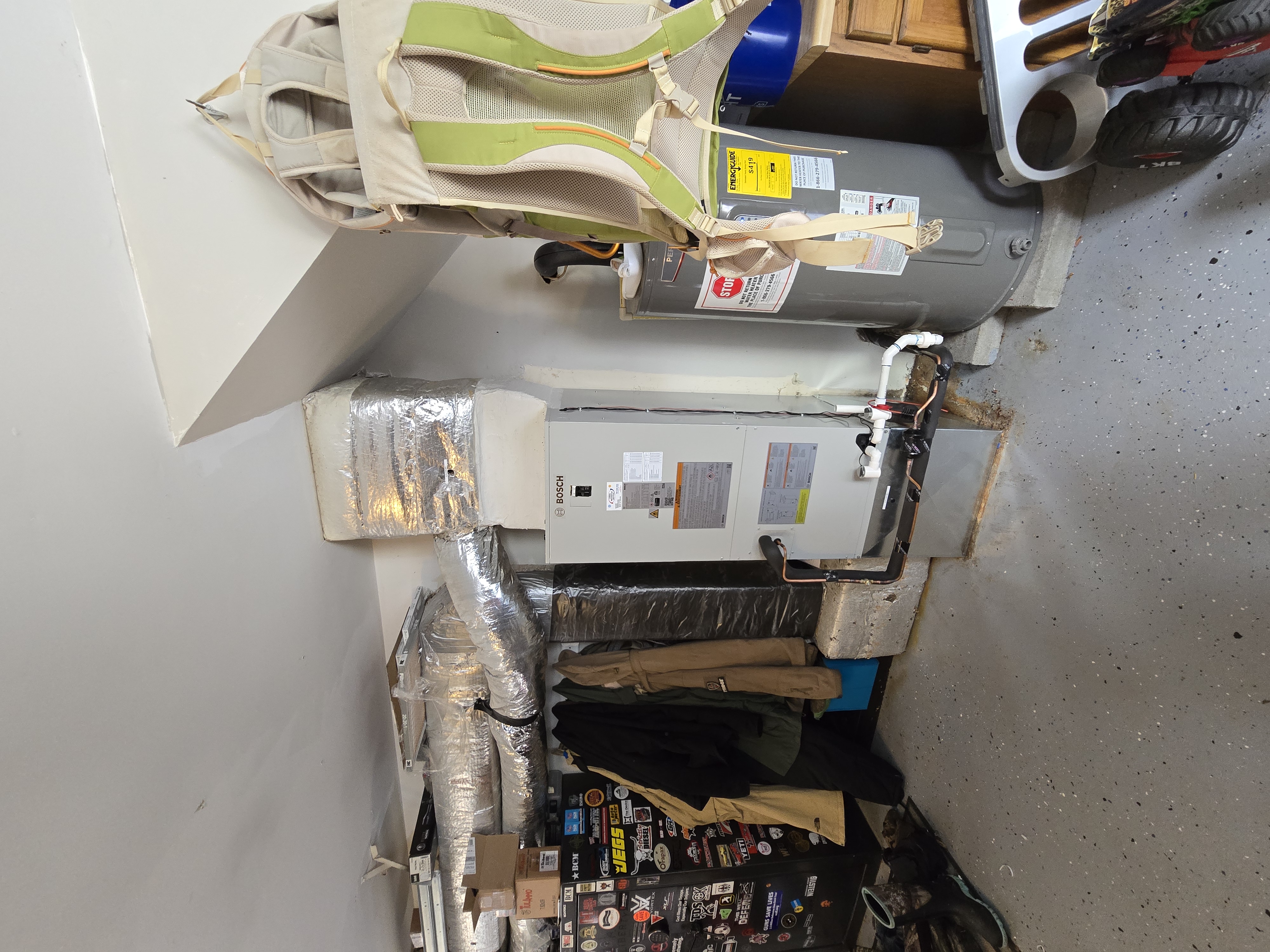 Residential gas furnace and HVAC system installation