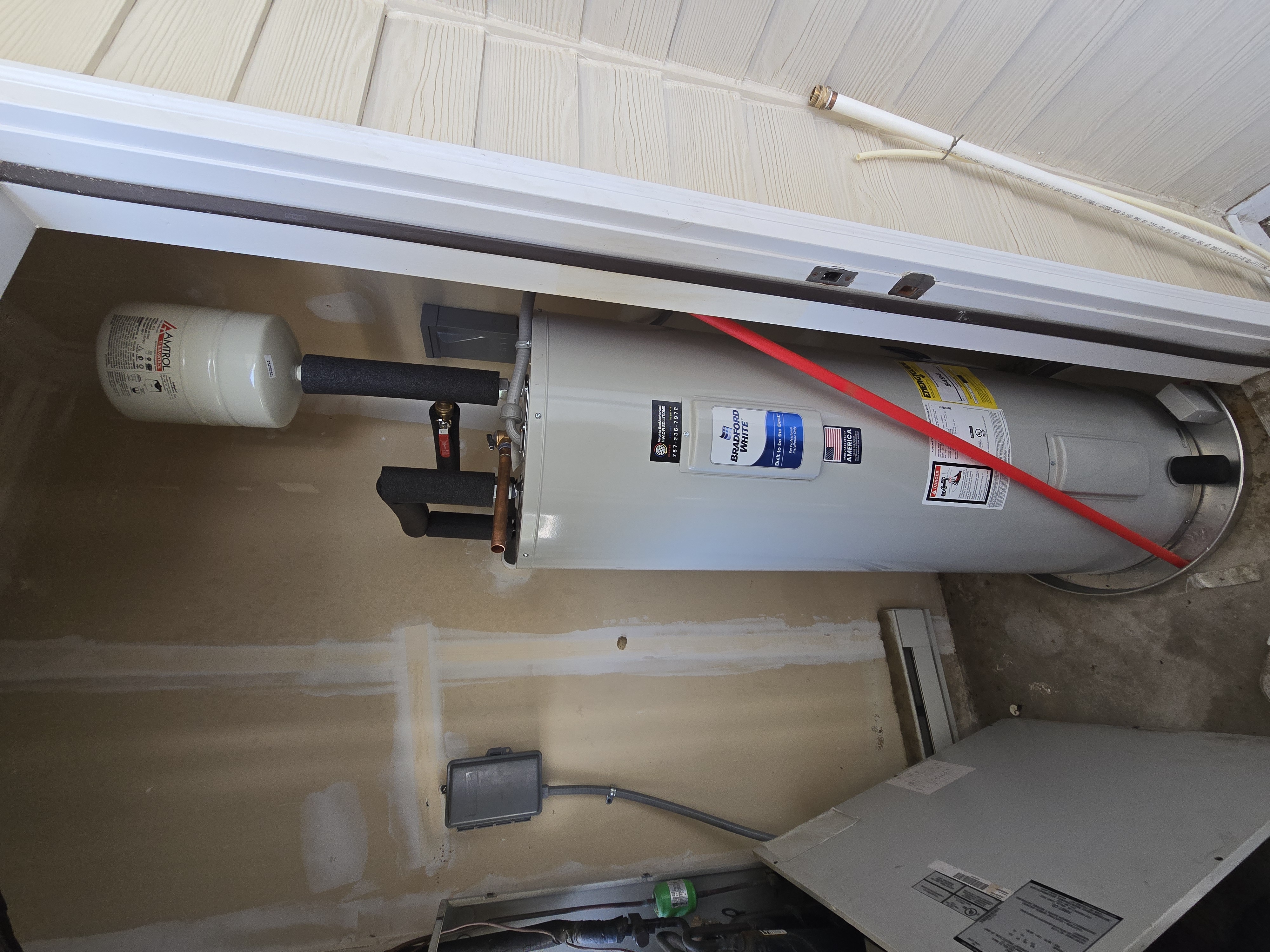 Mini split heat pump installation