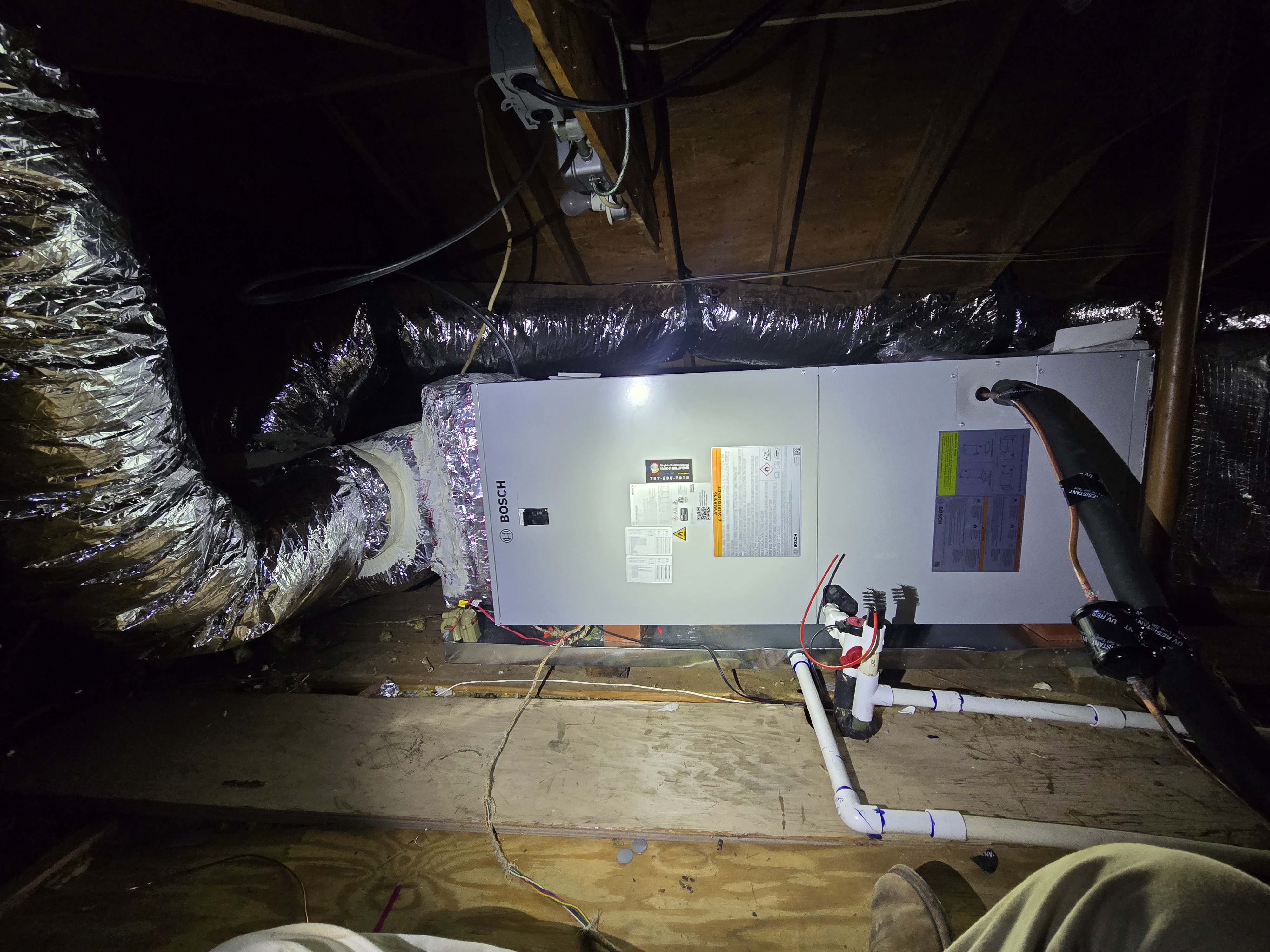 Standby generator installation